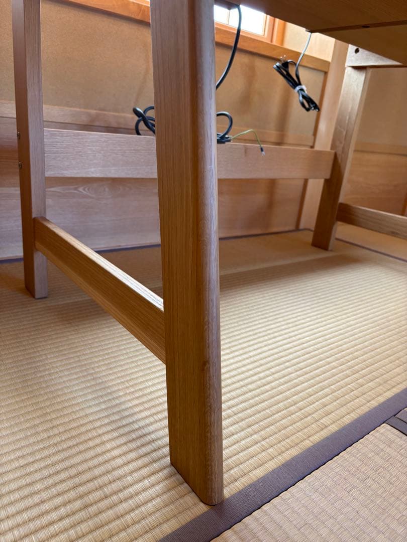 美品　飛騨産業　デスク&ブックシェルフ