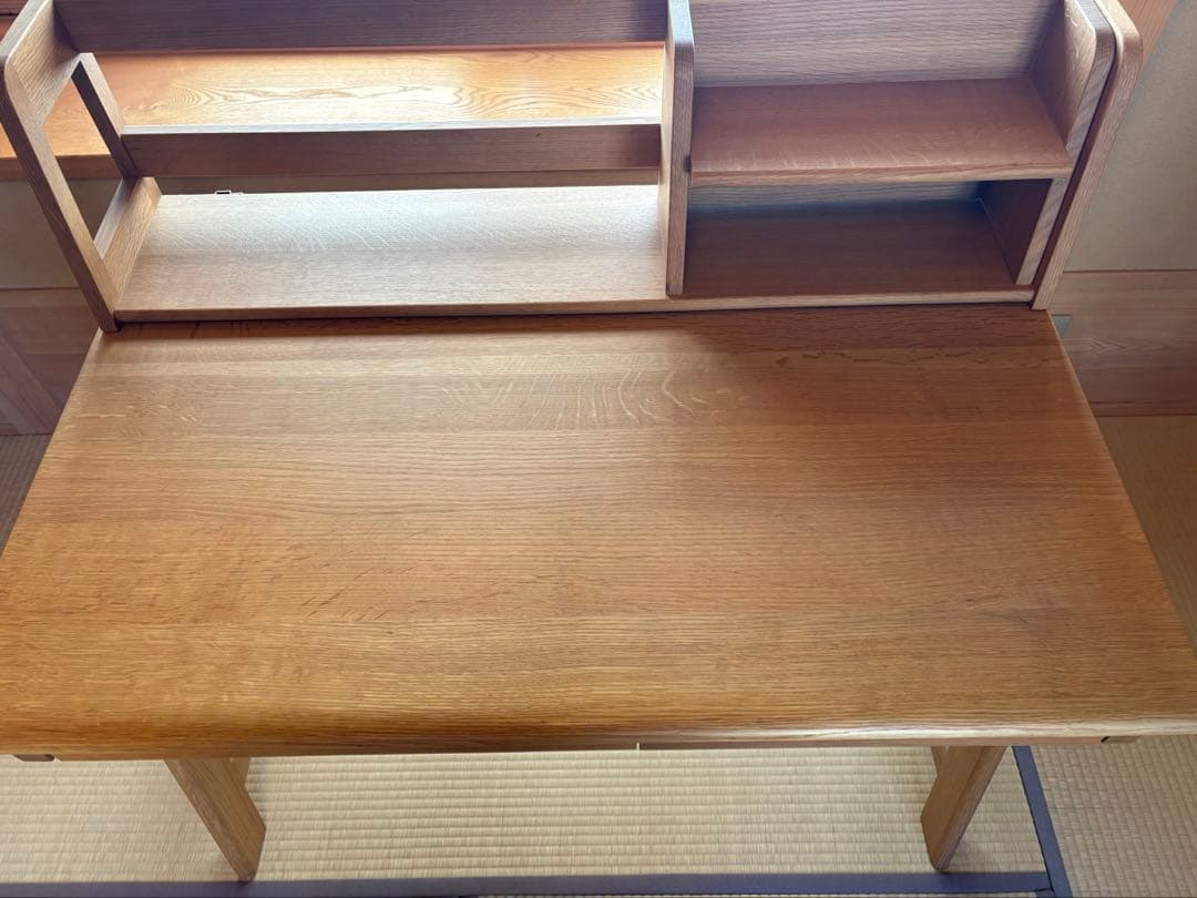 美品　飛騨産業　デスク&ブックシェルフ