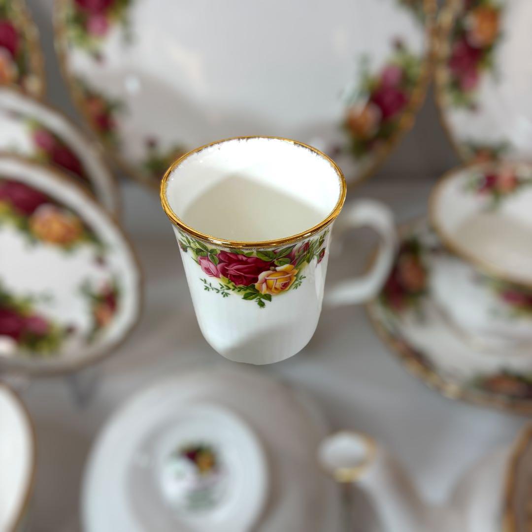 ロイヤルアルバート オールドカントリーローズ 57点セット 豪華 英国食器