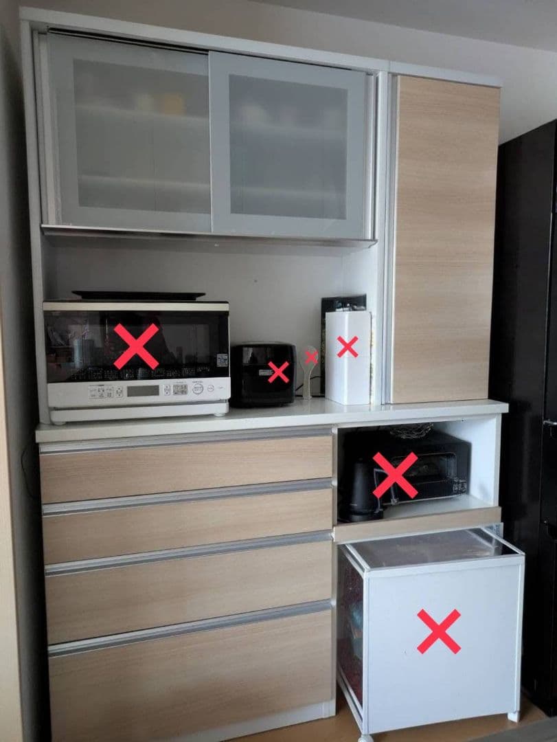 【最終値下げ中】1年使用:キッチンボードチェルシー横幅140センチ