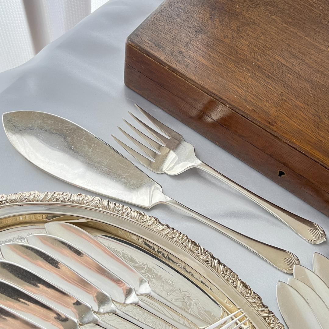 【Henry Wilkinson & Co】カトラリーセット 23本サーバー2本