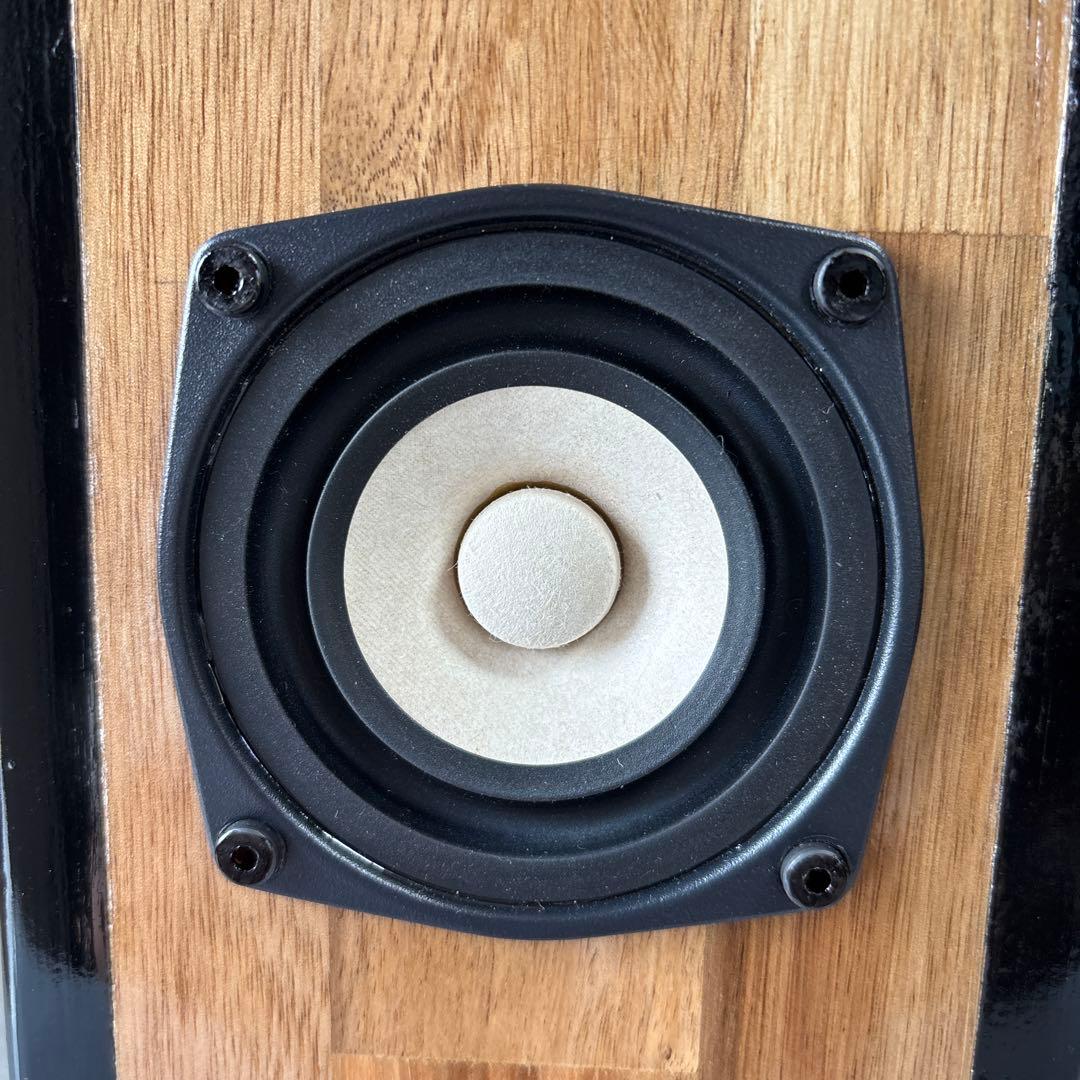 マークオーディオom-mf4-mica搭載自作スピーカー　ラビリンス・バスレフ型