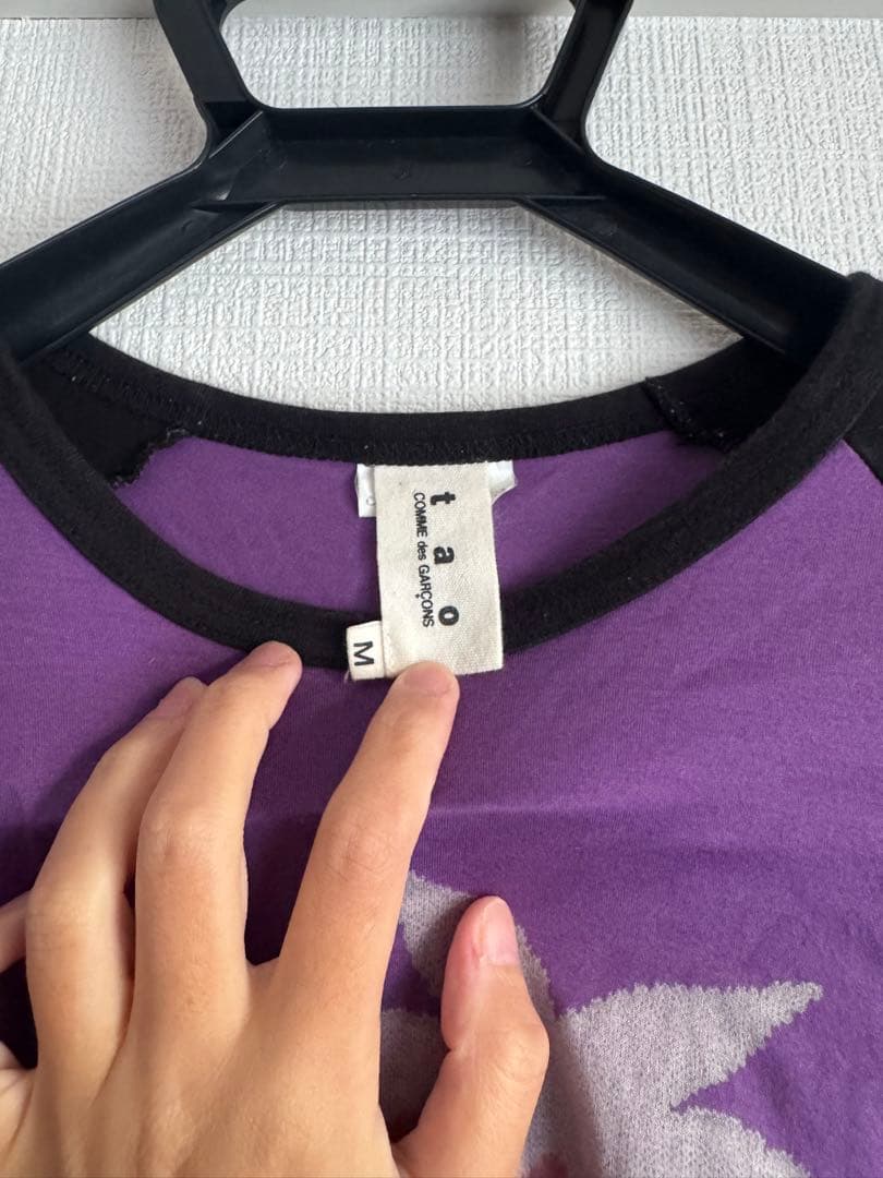 tao commedesgarcons いちご イチゴ 苺 ラグランカットソー