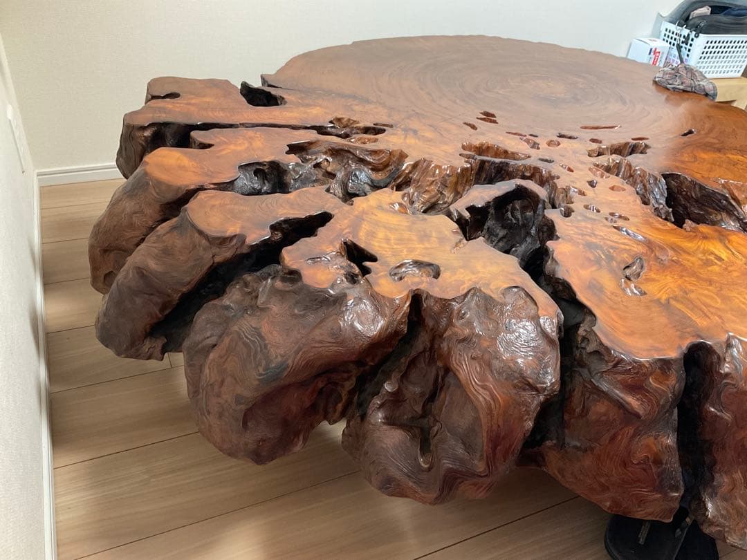 世界遺産の屋久杉テーブル　再値下げ(最終)