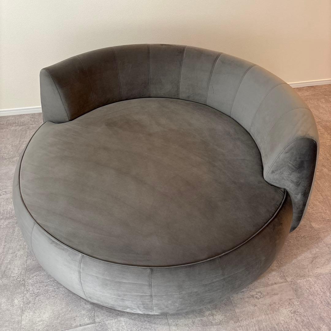 NOCEソファCIRCLE 2人掛け グレー