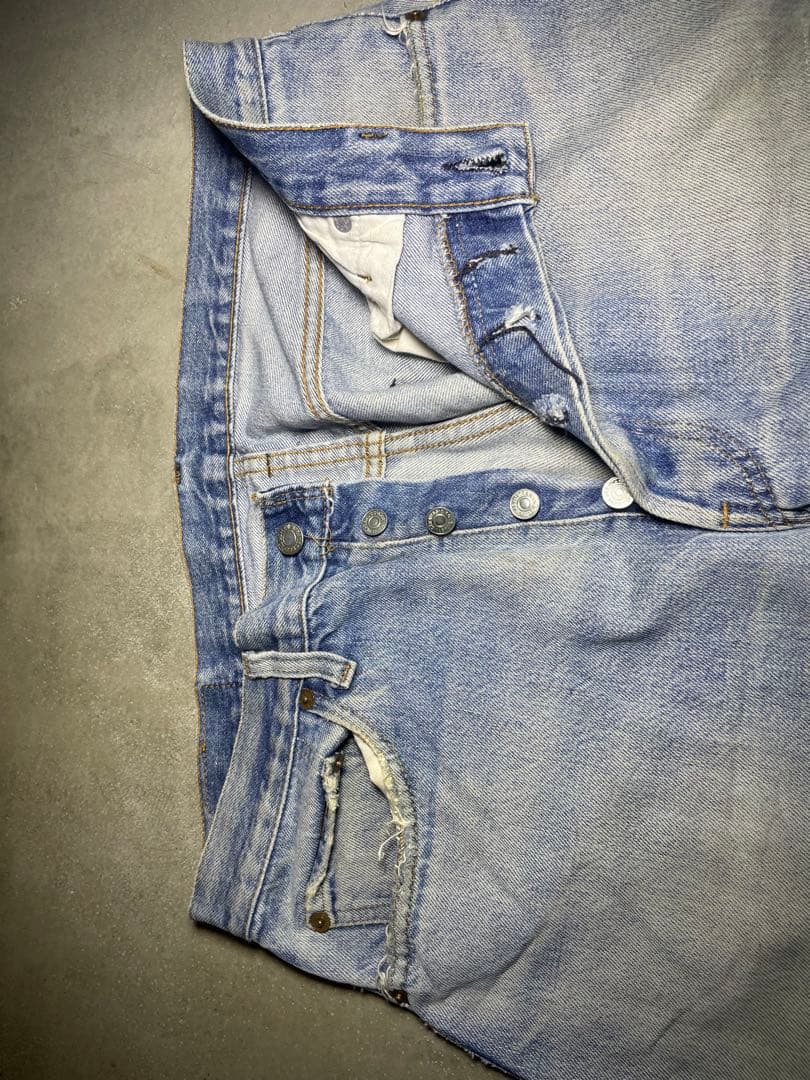 リーバイス　501 80's ヴィンテージリペアデニム