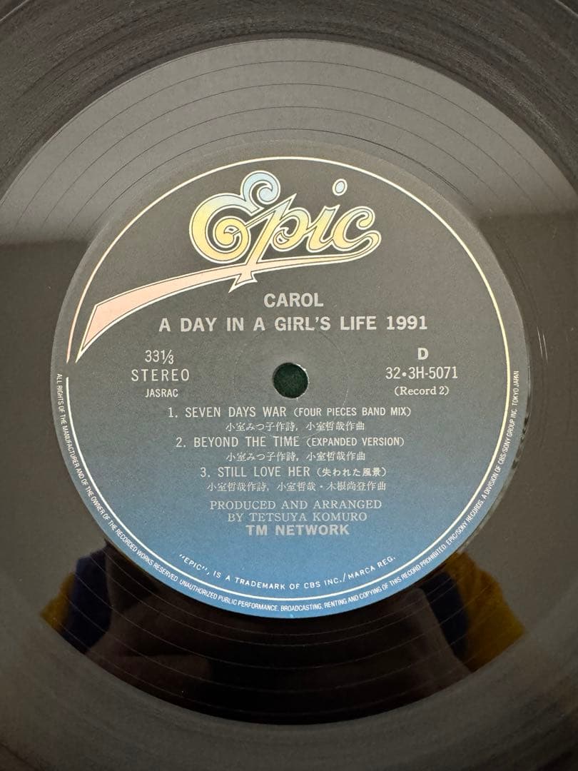 TM NETWORK レコード　盤美品