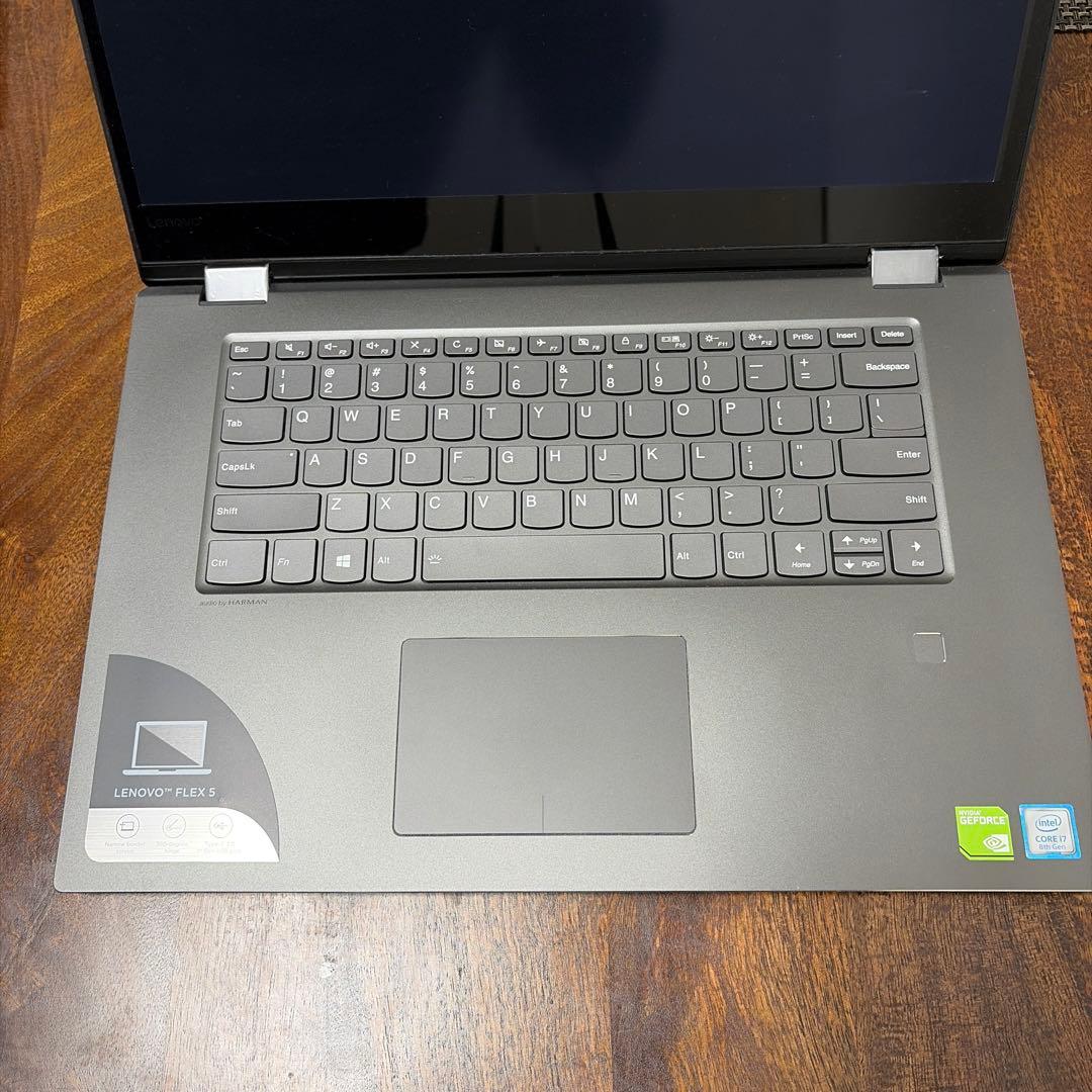【極美品】Lenovo Flex 5 4K大画面 Core i7 高性能モデル
