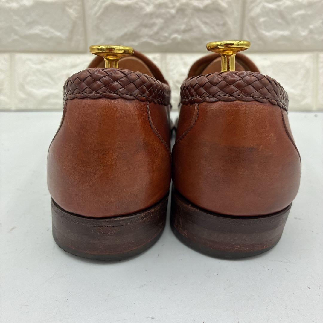 【良品】アレンエドモンズ タッセルローファー11D Maxfield レザー 茶