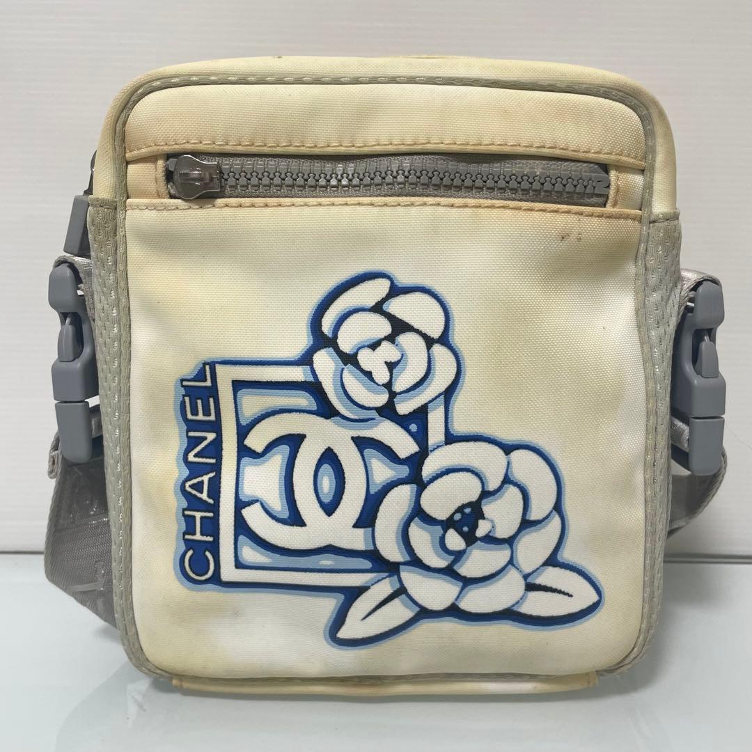 CHANEL シャネルスポーツ カメリア ショルダーバッグ ココマーク ジャンク