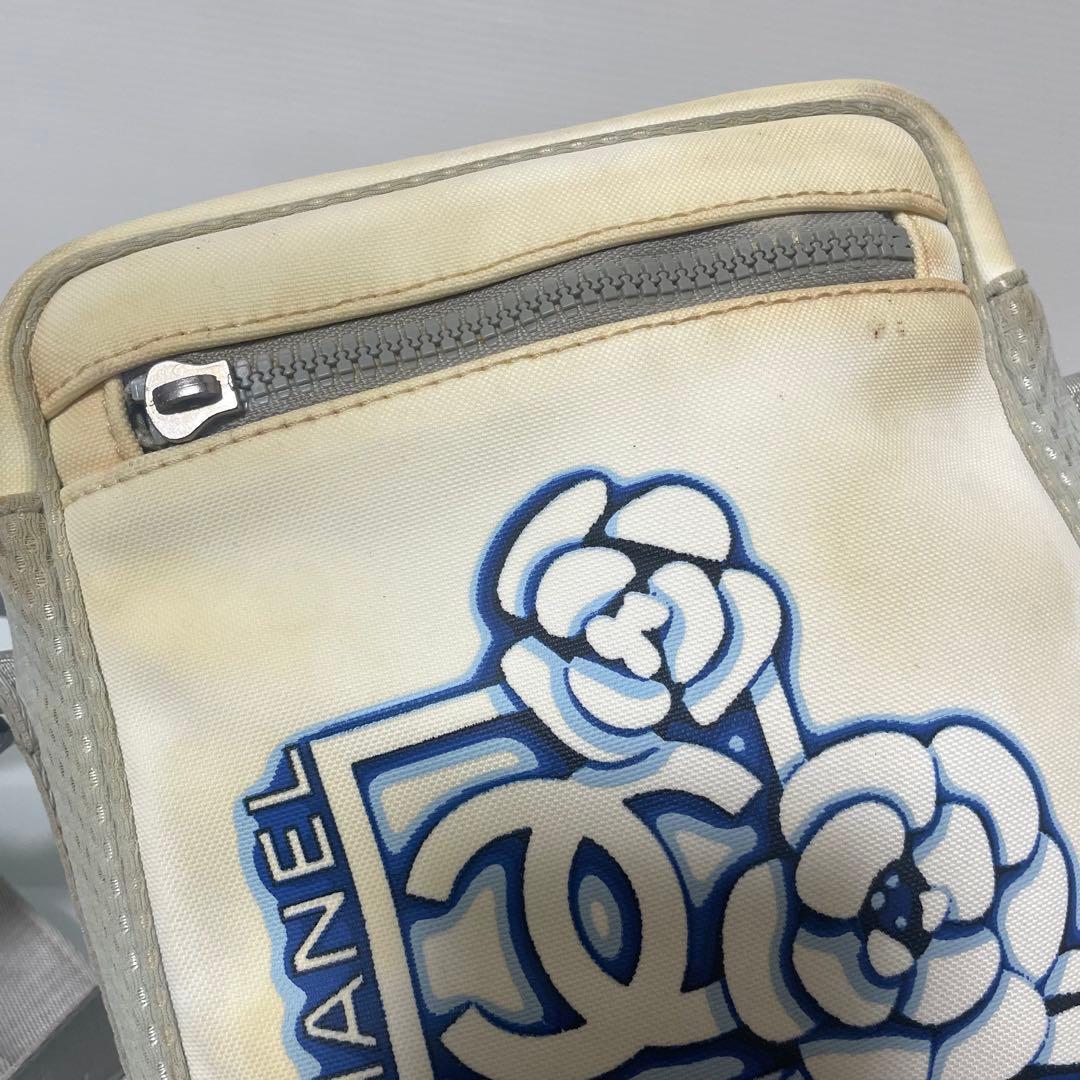CHANEL シャネルスポーツ カメリア ショルダーバッグ ココマーク ジャンク