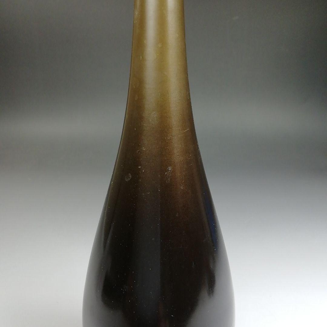 Ｔ７８８　花入　『唐銅花入』『曽呂利』『鋳師　金森浄栄 造』　共箱　茶道具　花器