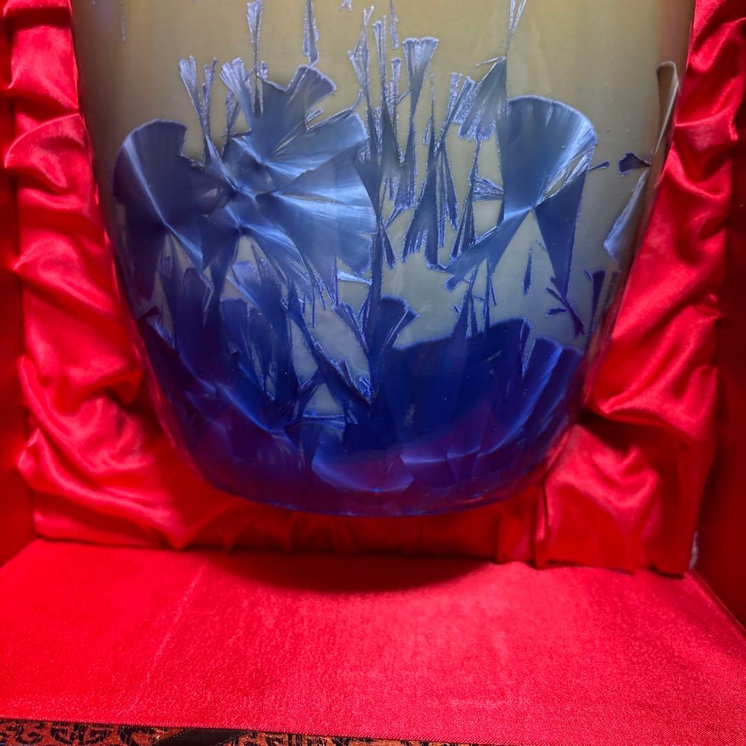 花器 彩墨結晶釉 孫超作