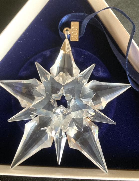 希少❗️新品❗️Swarovski 星オーナメント