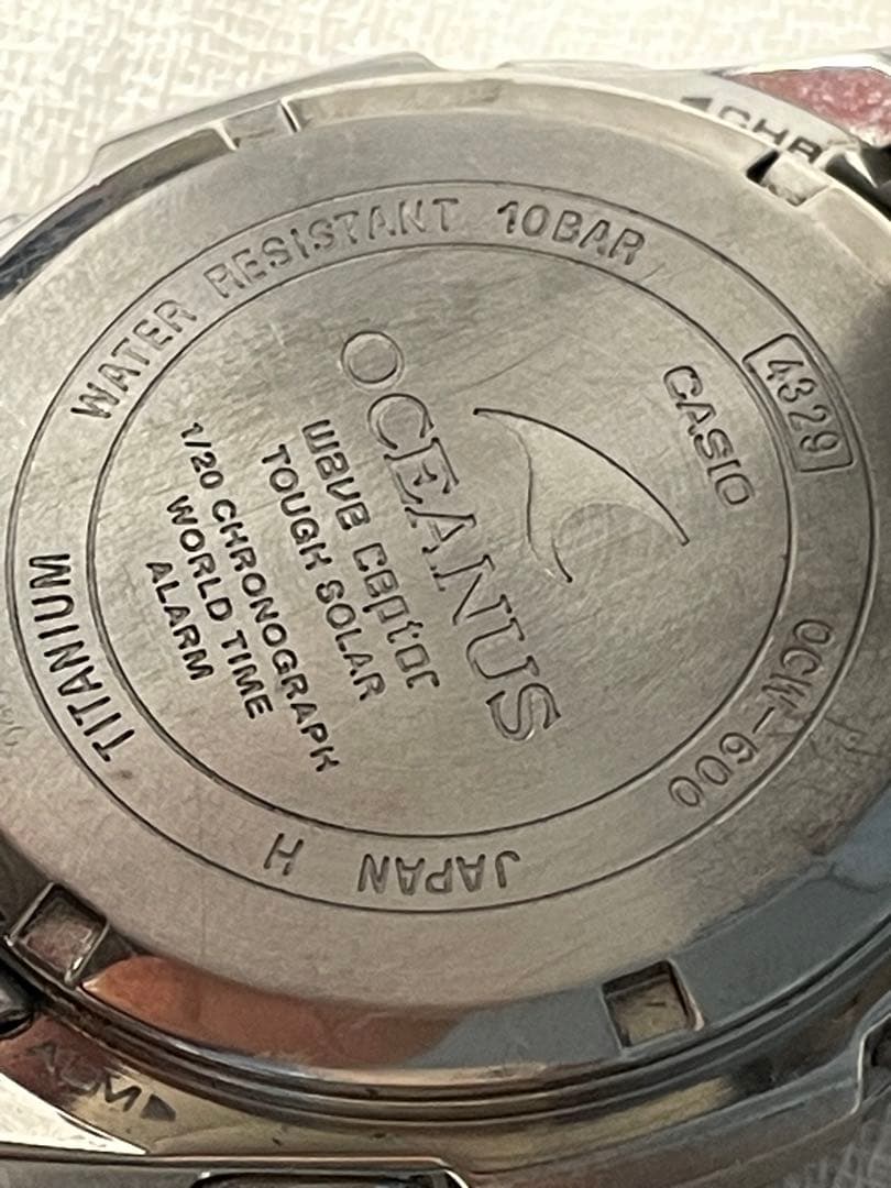 時計 CASIO OSEANUS OCW-600