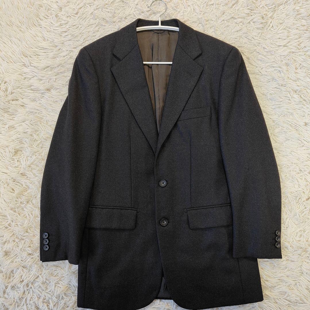 ビームスF リングヂャケット製 ウール スーツ 日本製 グレー