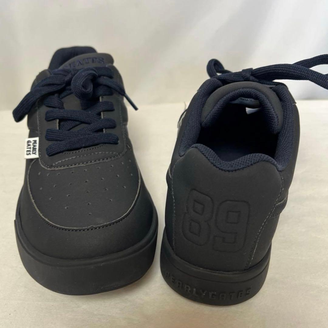 新品 パーリーゲイツ PEARLYGATES ソフトスパイク ゴルフシューズ 紺