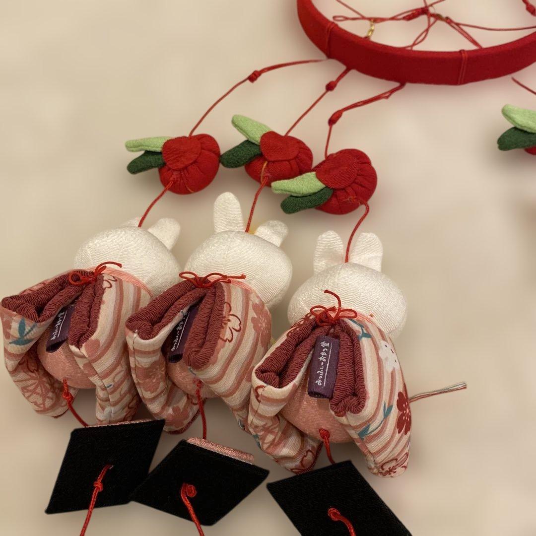 みっふぃーおやつ堂　一本吊りお雛様 ミッフィー　ダーン