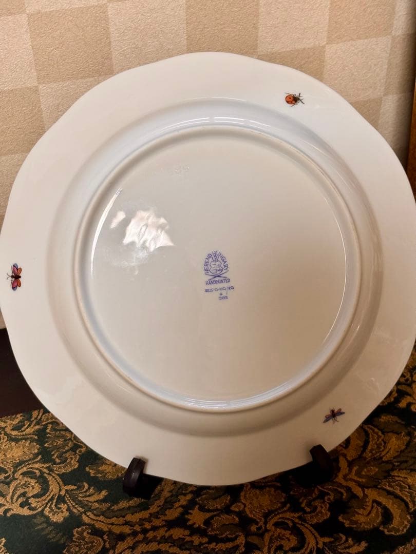 【未使用】ヘレンドプレートセット(バラ売も可能)