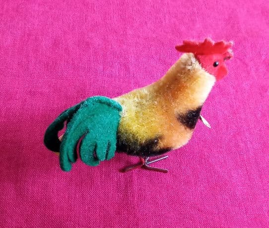SteiffシュタイフRooster Henビンテージ※鶏おんどりめんどりペア