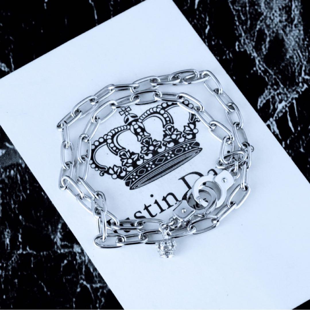 美品!ジャスティンデイビス SAJ438 LOVE CUFF アンクレット