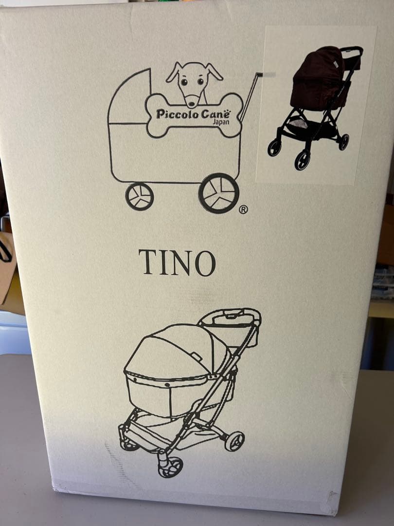 新品　Piccolo Cane TINO ペットカート ブラウン　DG116