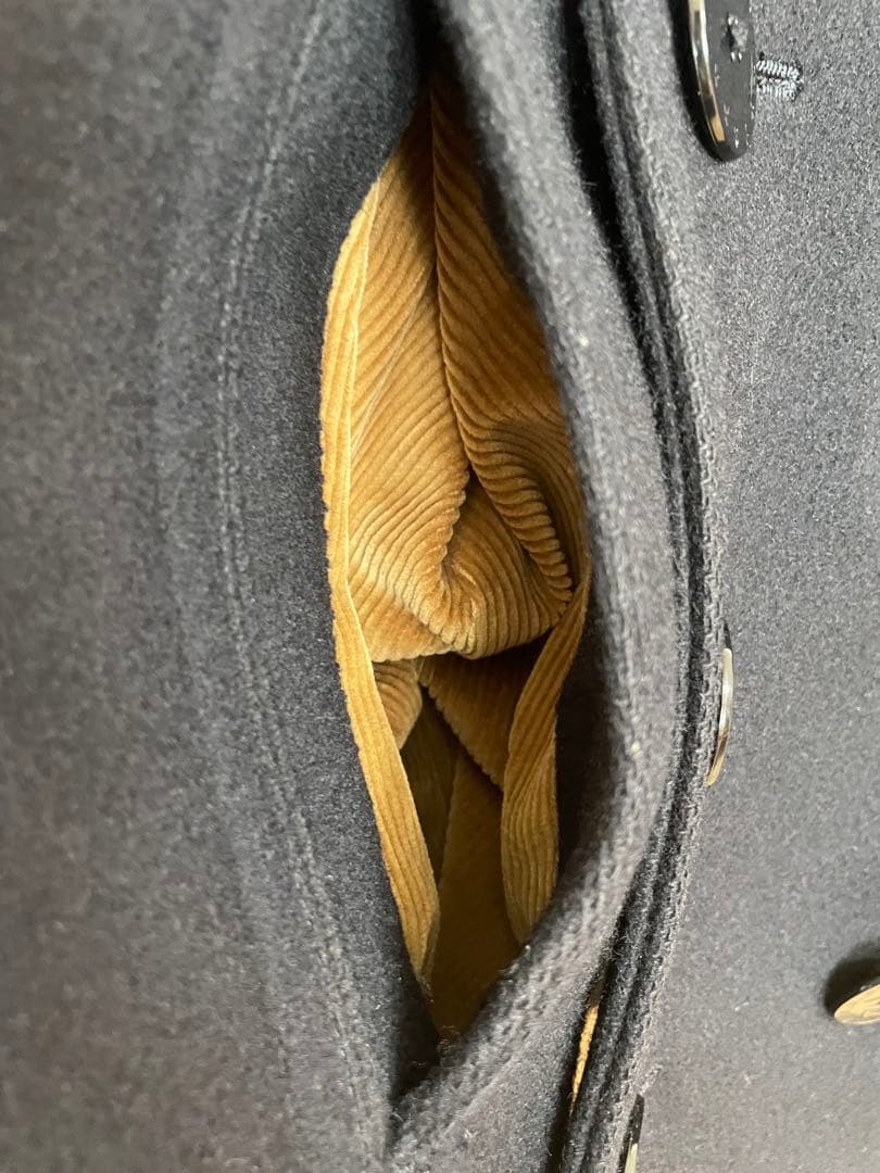 2日間限定！バズリクソンPEA COAT ネイビー　36