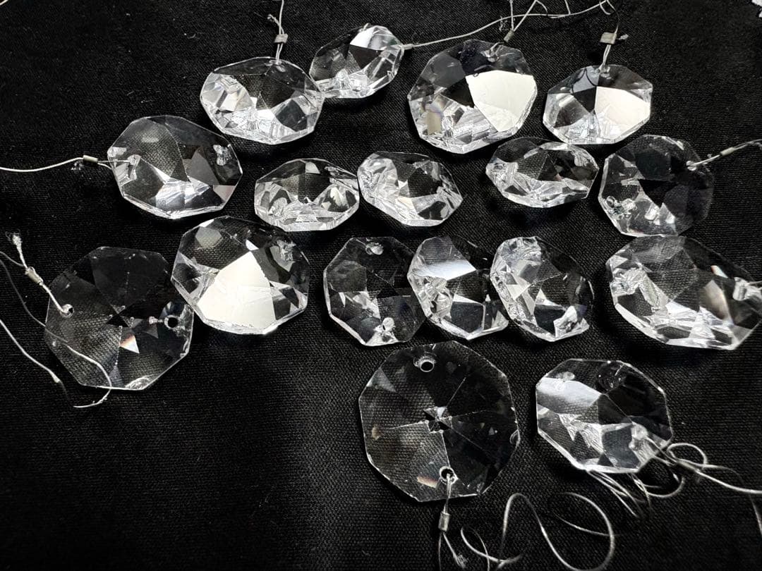 シャンデリアパーツ　クリスタルガラス Low cut crystal