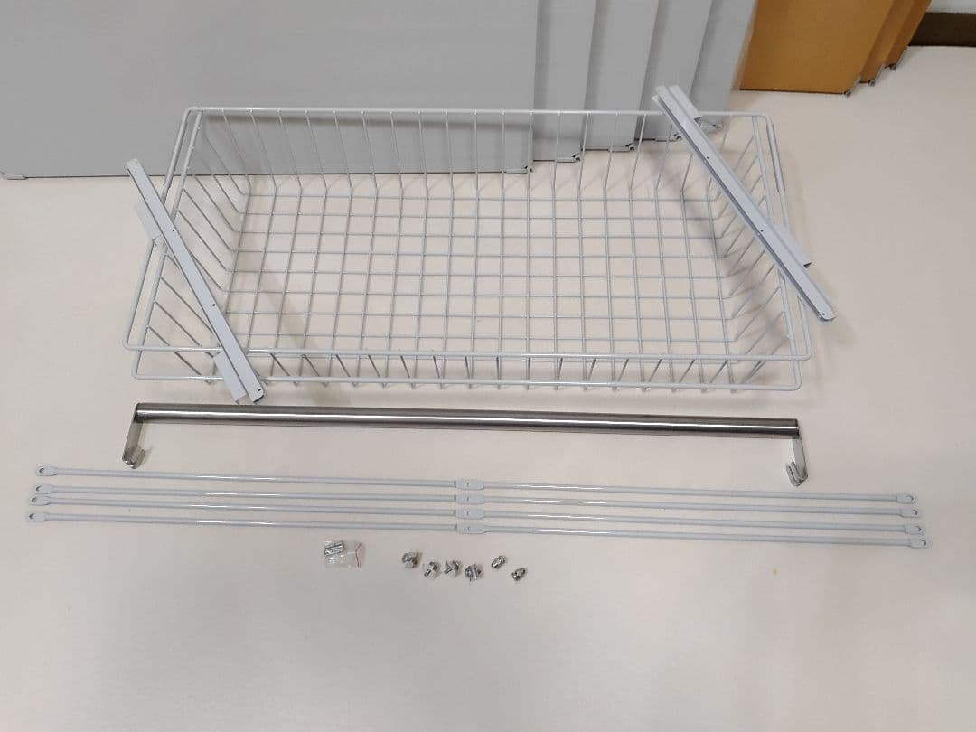 引き取り限定！　MUJI　無印良品　スチール　ユニットシェルフ　付属品多数