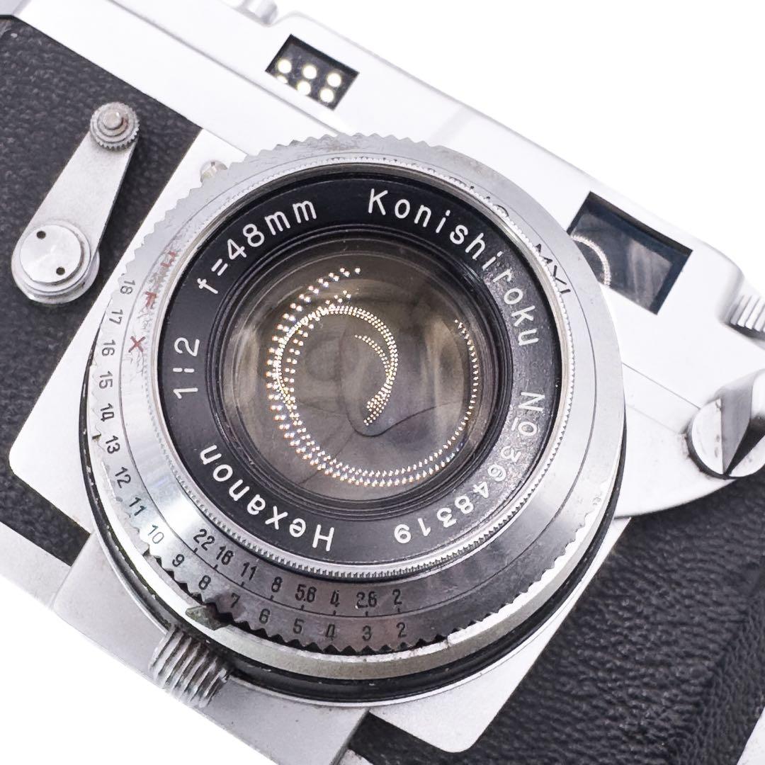 ABランク 整備済み Konica Ⅲ レンジファインダー 3ヶ月動作保証付き