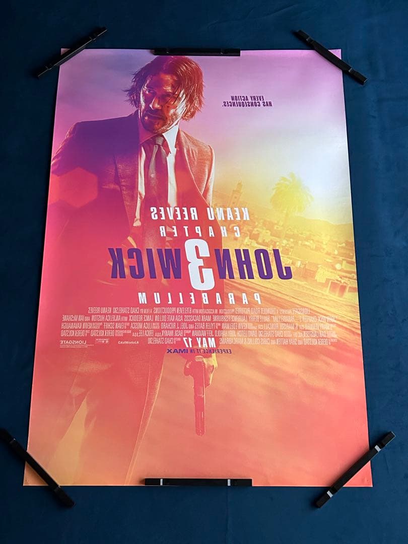 ジョン・ウィック3 パラベラム　USオリジナル映画ポスター