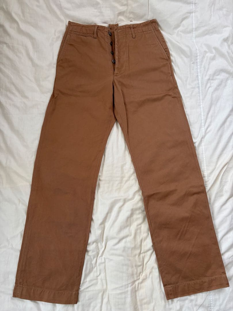 BUZZ RICKSONS バズリクソンズ1945チノパン キャメル