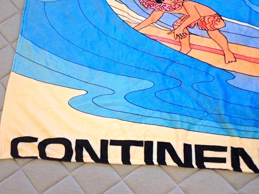 Hawaii コンチネンタル航空 ハワイ ピーターマックス ブランケット大判