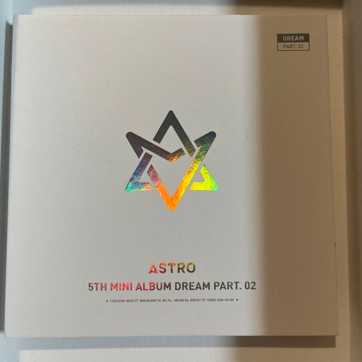 ASTRO DREAM Part.02 with ver. ウヌ 限定盤