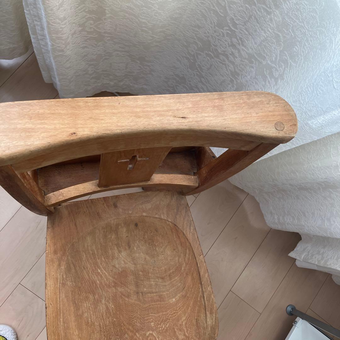 ゆらゆら様　チャーチチェア　イギリス　アンティーク