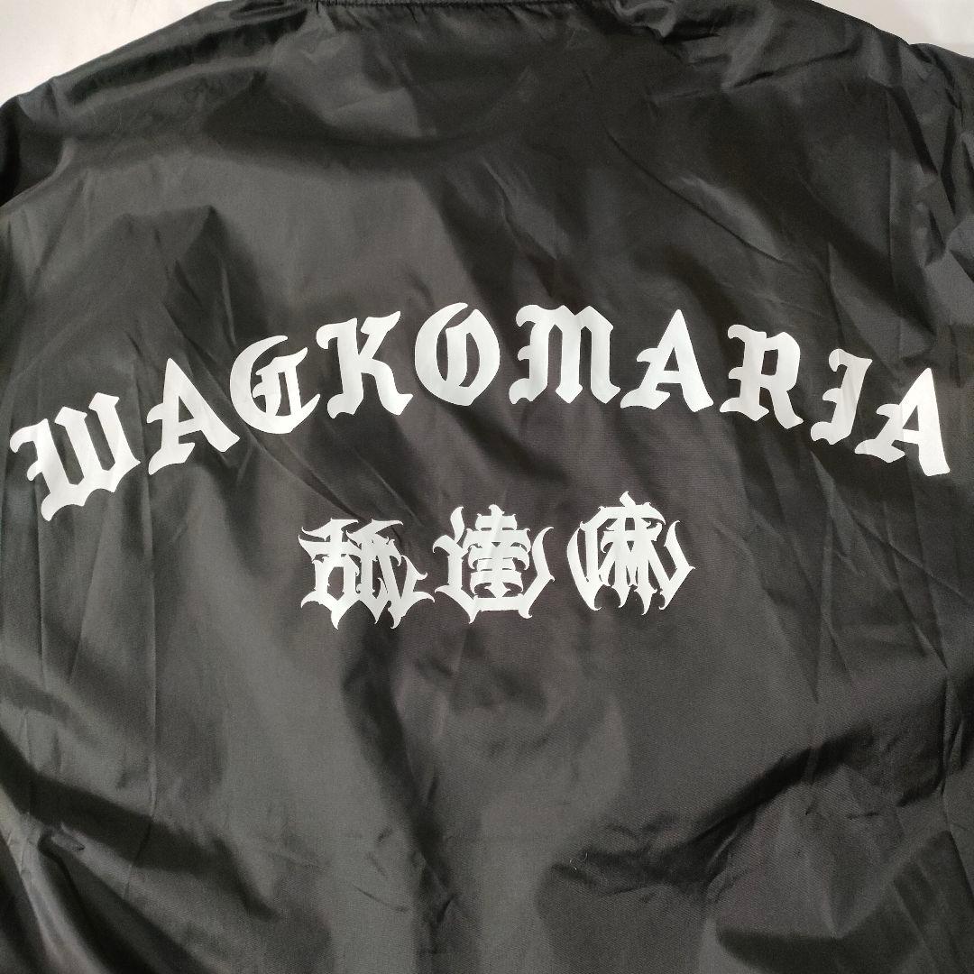 下げ札付き ワコマリア×舐達麻×ハイタイムス プリント コーチジャケット XL