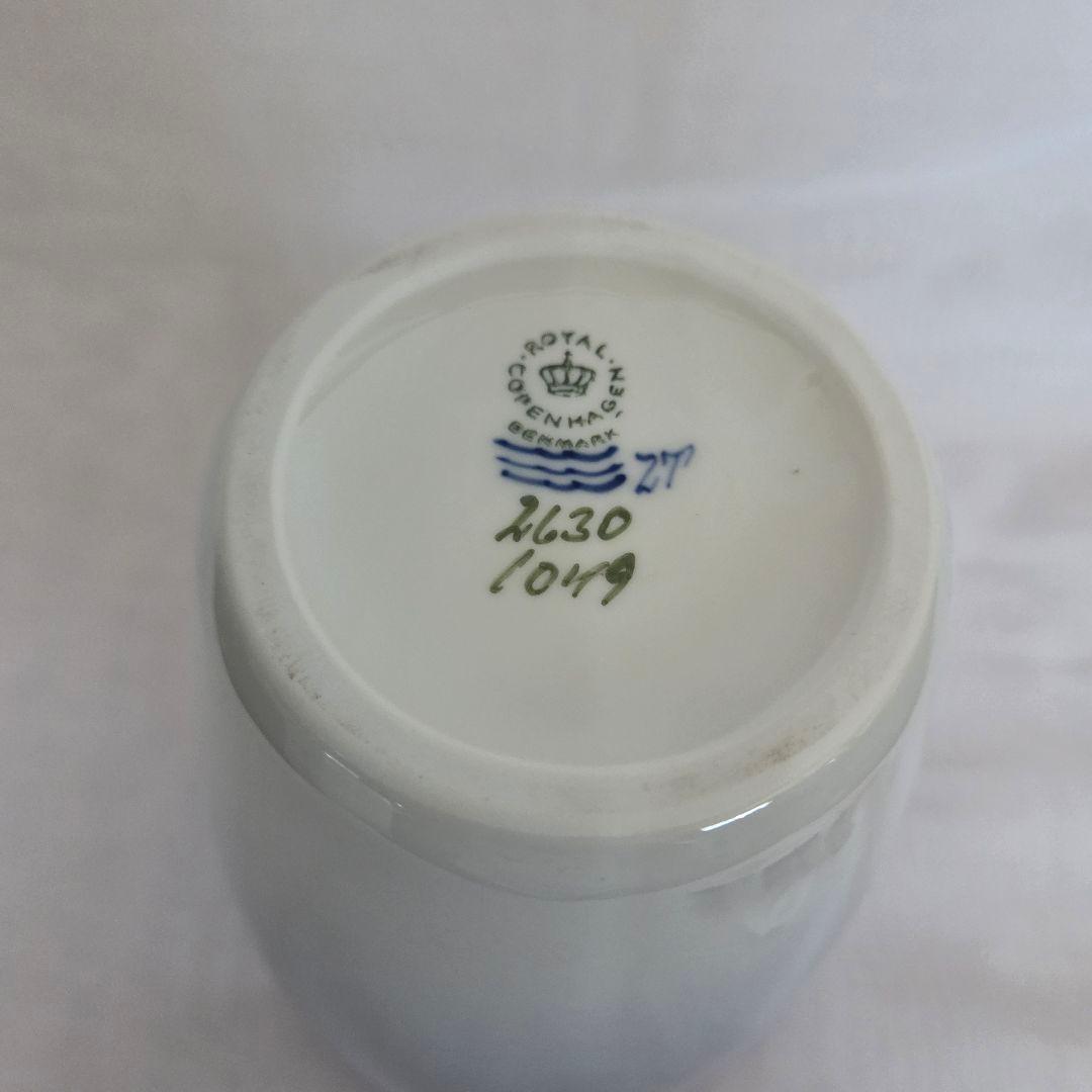 ロイヤルコペンハーゲン　ジャポニズム　花と蝶　花瓶