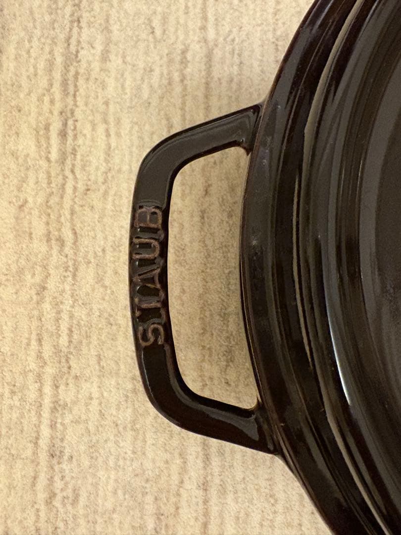 STAUB LA COCOTTE 両手鍋 ワインレッド