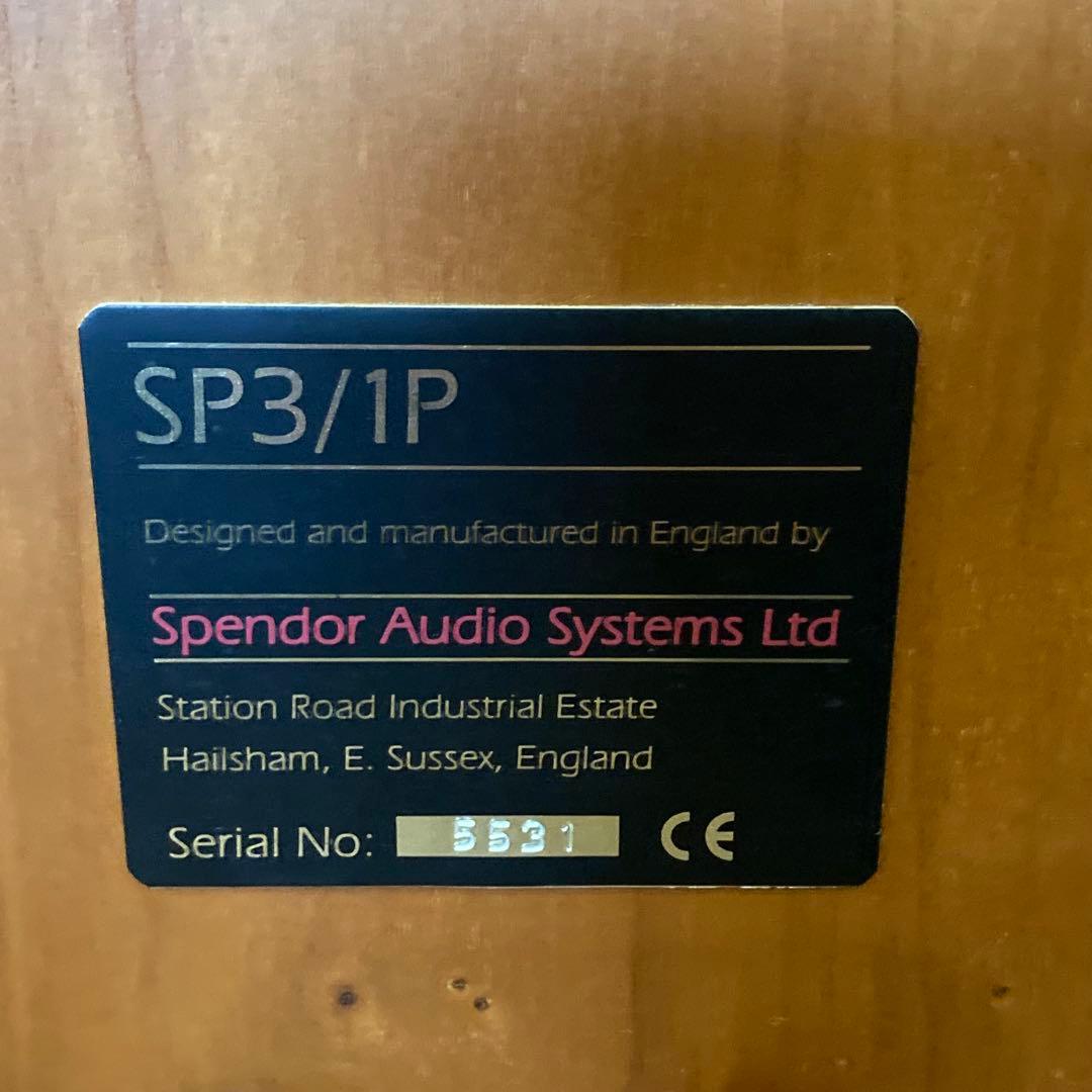 Spendor SP3/1Pスピーカー