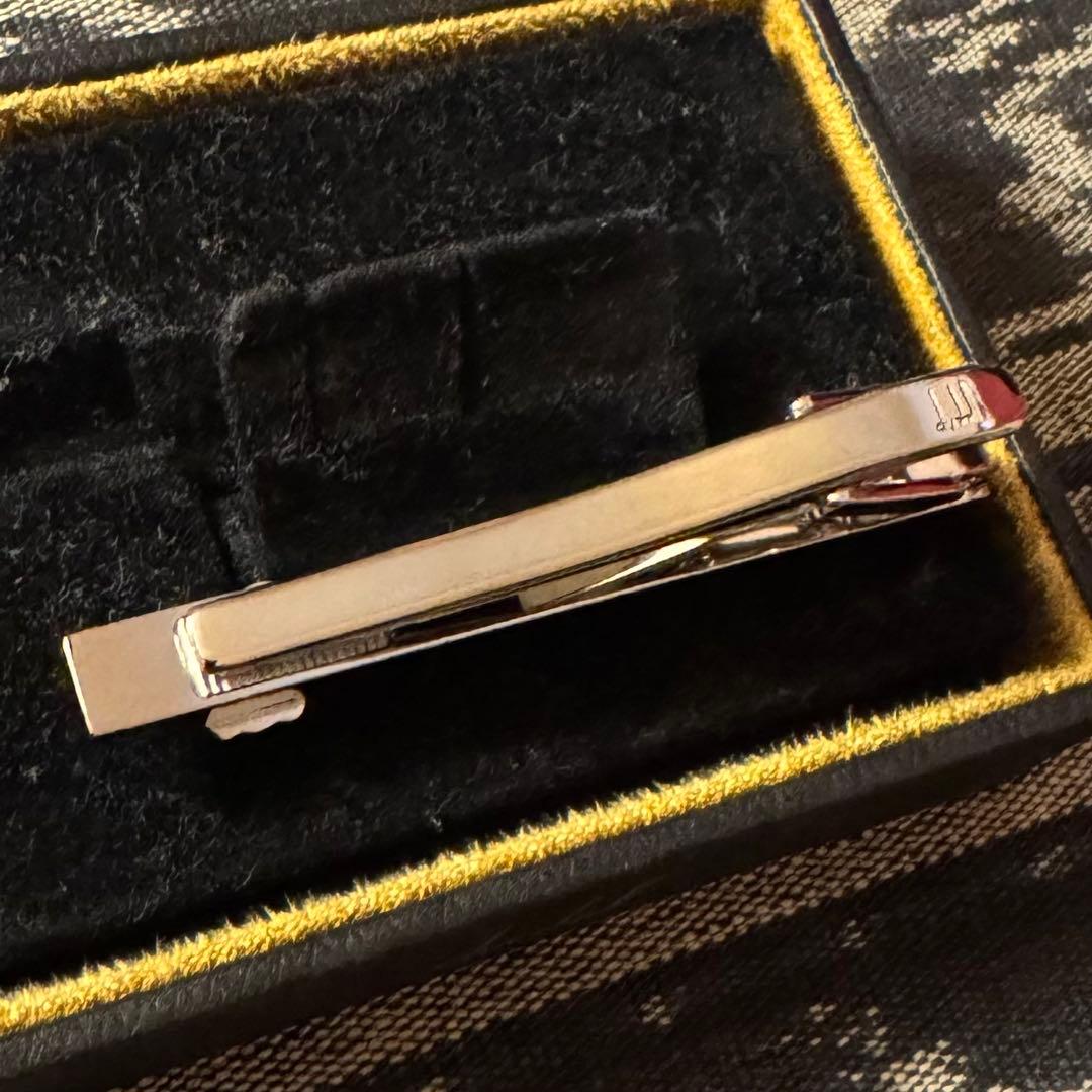 dunhill ブルドッグ シルバー ネクタイピン タイバー ダンヒル