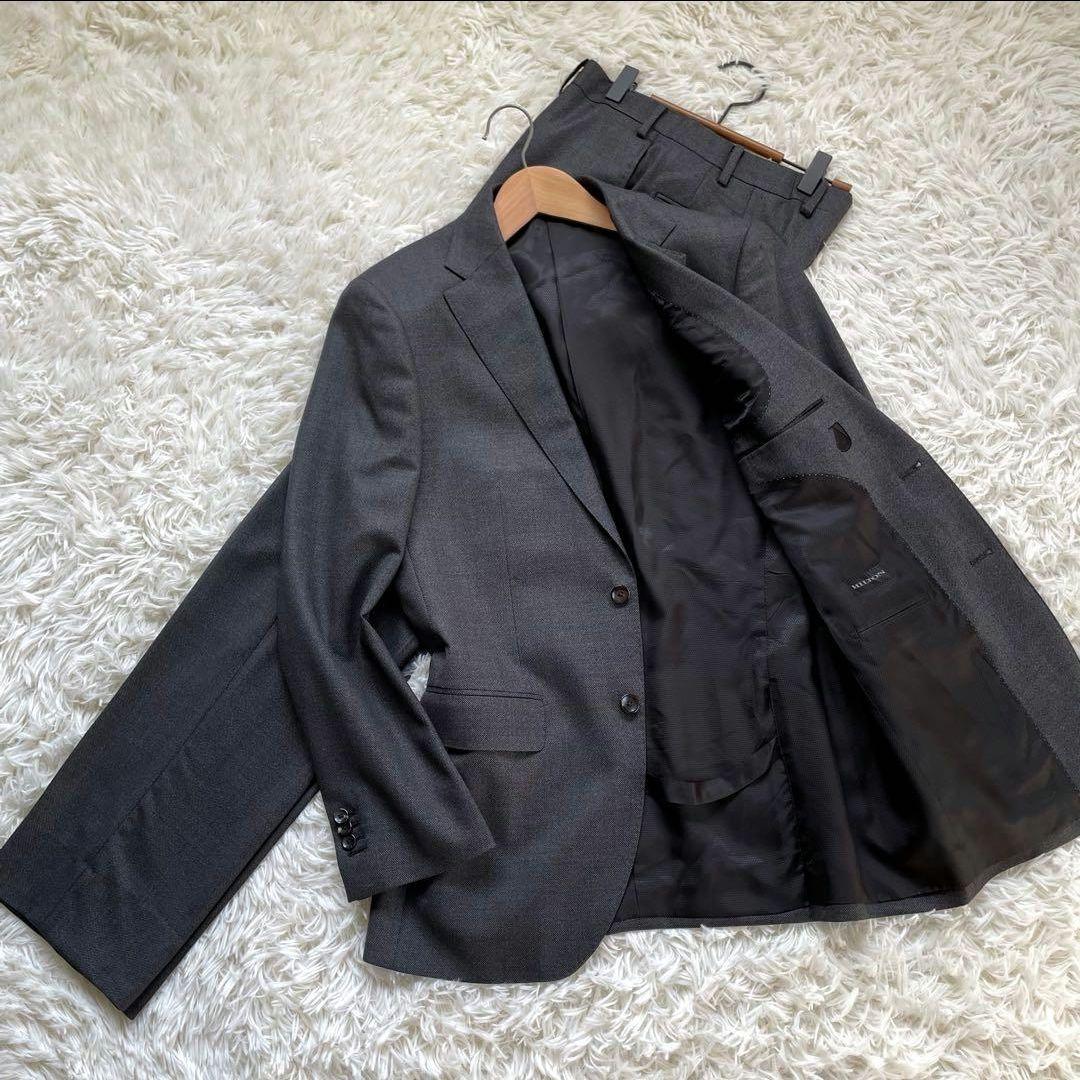 上質 ロロピアーナSuper150's HILTONグレースーツセットアップA7