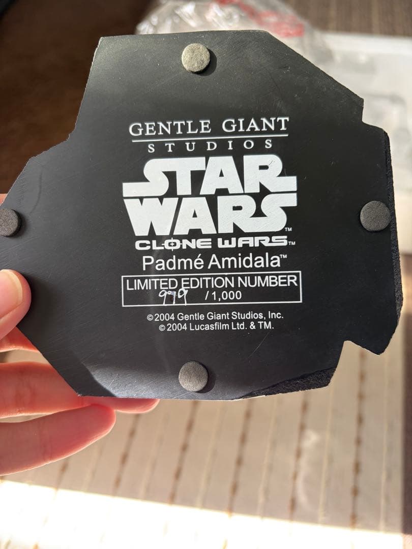 スターウォーズ　ジェントルジャイアント　パドメ　マケット