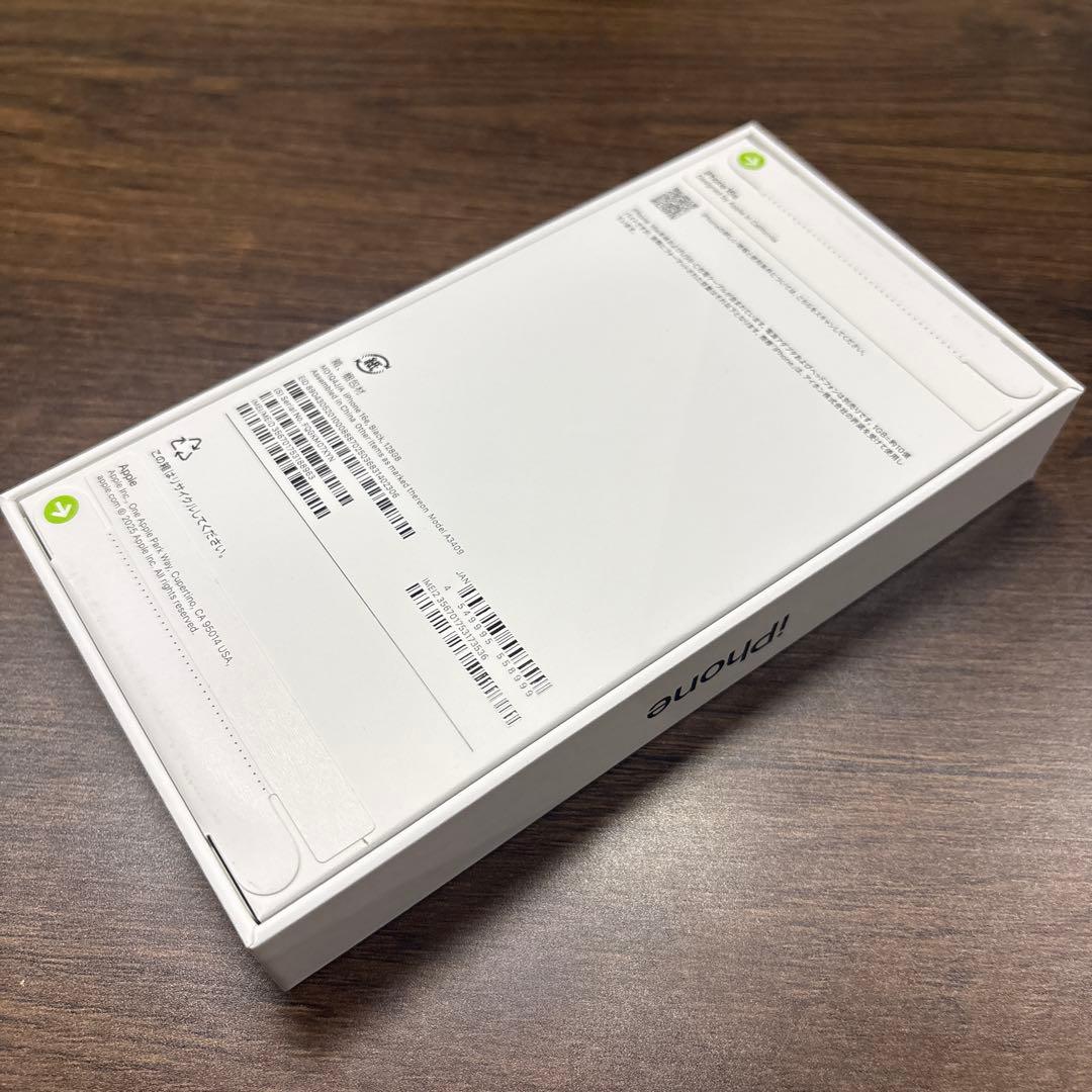 iPhone 16e 128GB Black SIMフリー 新品 未開封