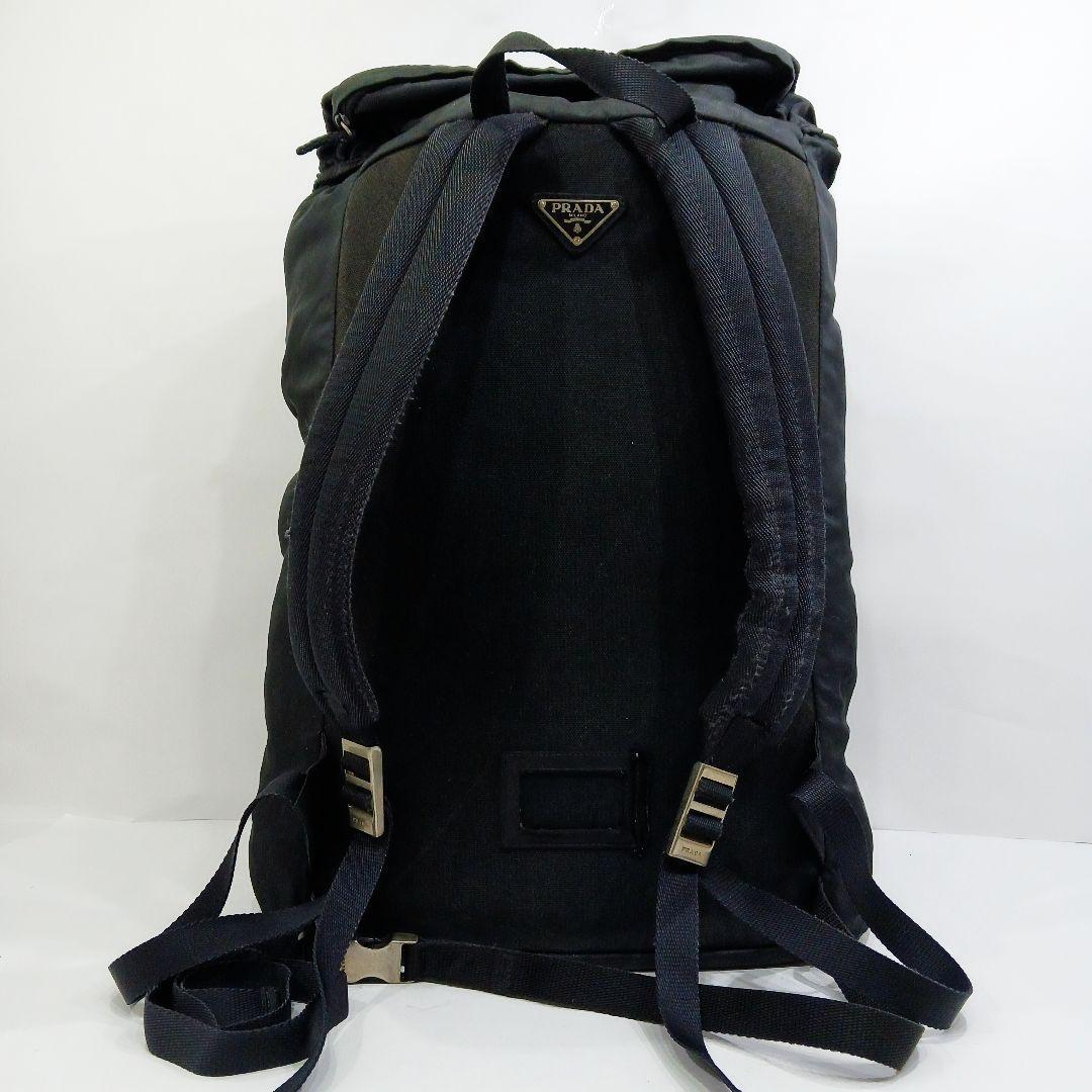 プラダ リュックサック バックパック 大容量 ブラック V136