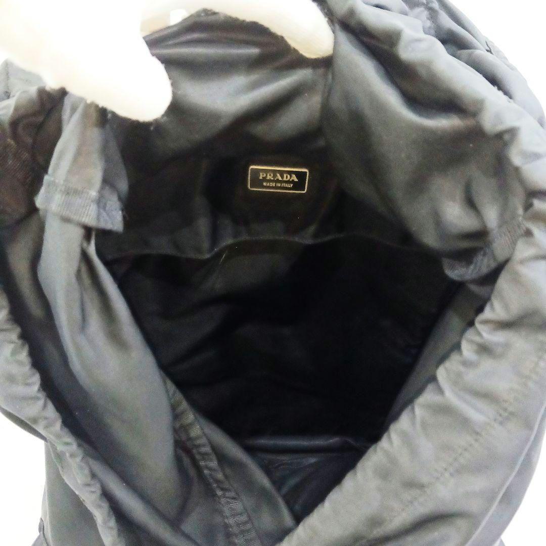 プラダ リュックサック バックパック 大容量 ブラック V136
