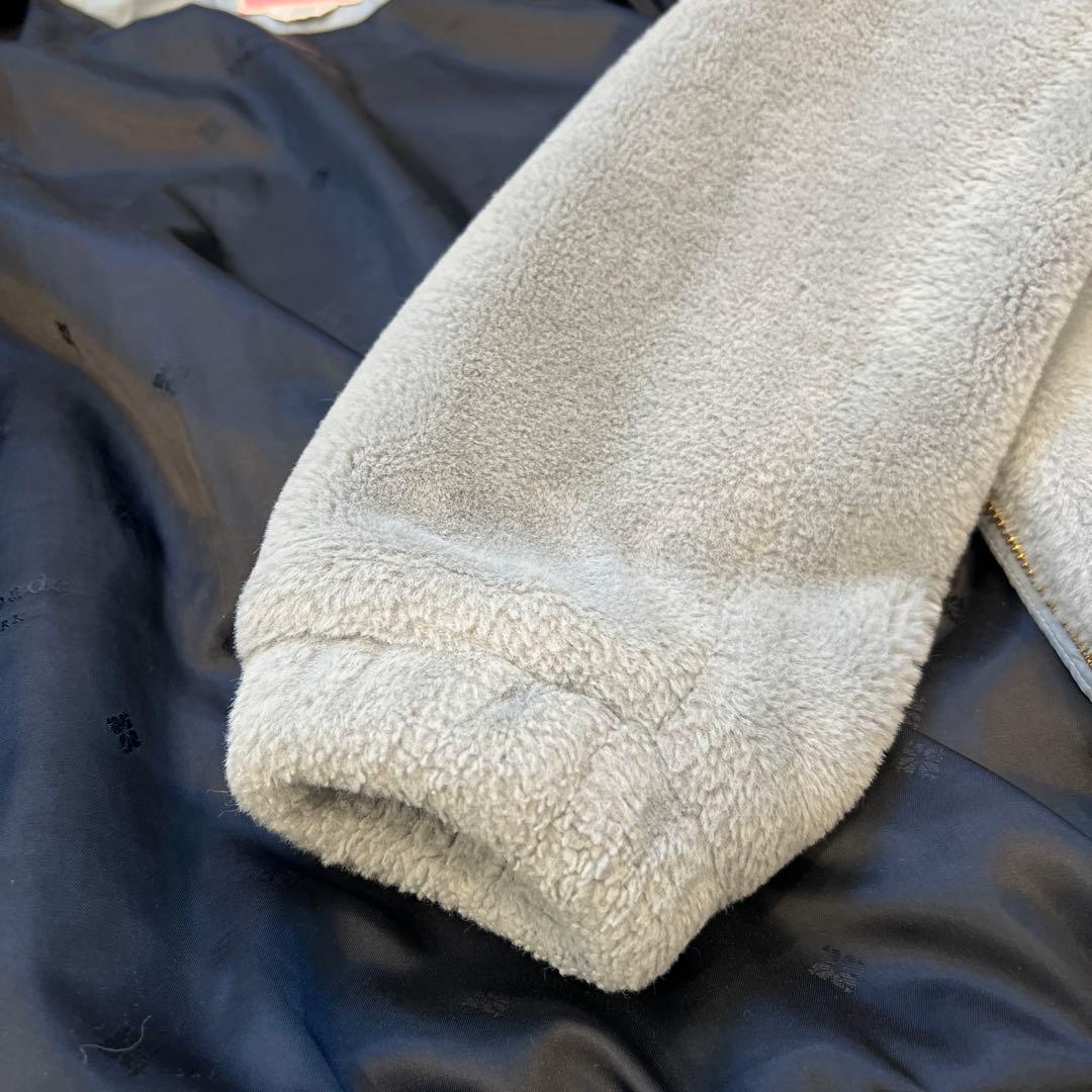 ケイトスペード　フェイクファーパーカー160センチ　クリーニング済み