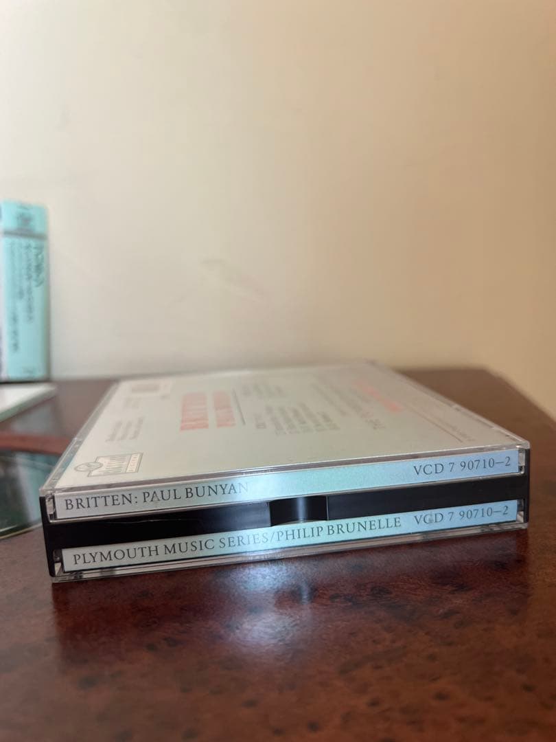 見本品　美品 ブリテン ポール・バニヤン 1988年2CD 帯付き　クラシック