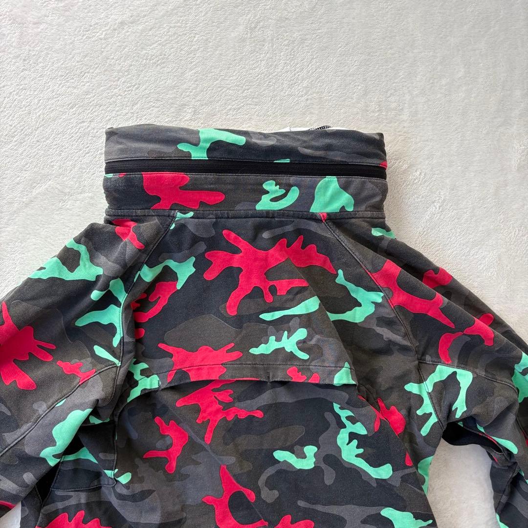 【美品✨】FCRB×NIKE カモフラ　ウォームアップセットアップ　総柄　希少‼️