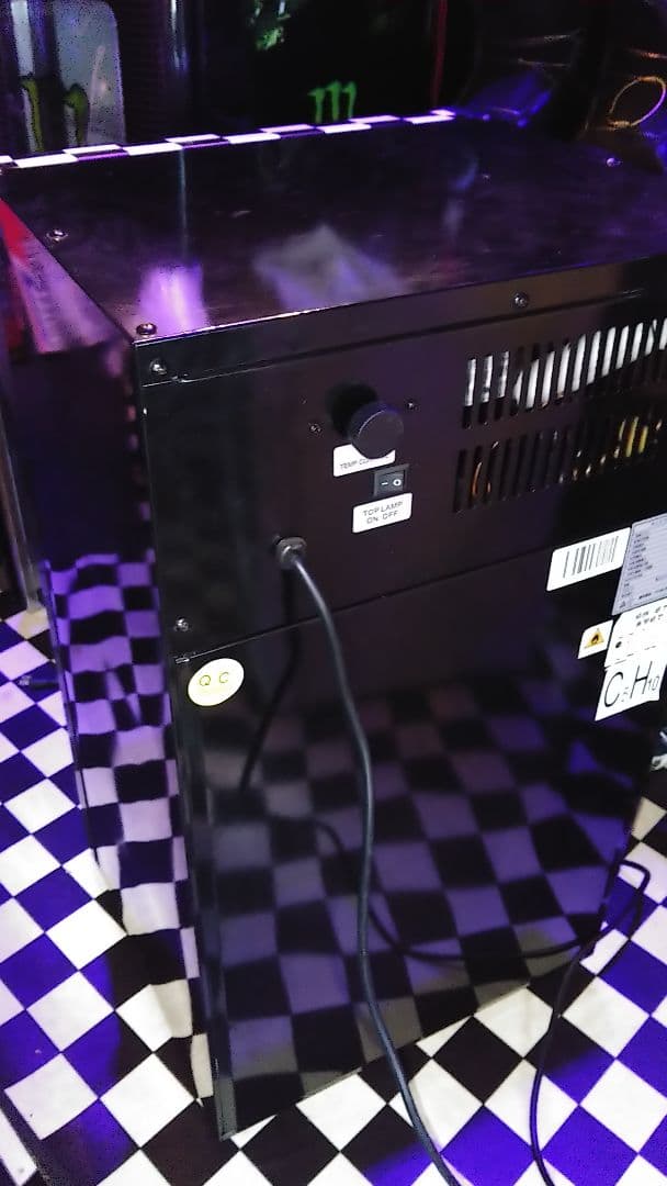 冷蔵庫 LED 照明 ショーケース クーラー モンスター ガレージ バイク