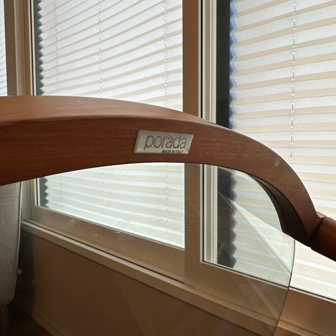 porada ポラダ　ジオット　ガラステーブル　チェリー　ACTUS